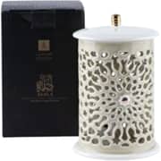 Otantik Asalah Beige and Gold Small Electronic Candlestick Holder - Et2578