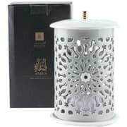 Otantik Asalah Grey And Gold Large Electronic Candlestick Holder - Et2586