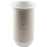 Otantik Asalah Creamy And Silver Small Porcelain Vase - Et2618