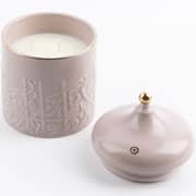 Otantik Jiwar Purple And Gold Large Scented Candle - Et2690