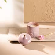 Otantik Jiwar Purple And Gold Large Scented Candle - Et2690