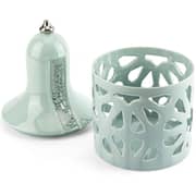 Otantik Nour Blue Large Electronic Candlestick Holder - Et2245