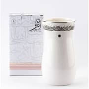 Otantik Ather White And Silver Medium Flower Vase - Et2528