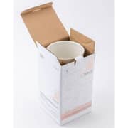 Otantik Ather White And Gold Medium Flower Vase 10.5x20 cm - Et2527