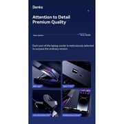 Benks Laptop Cooling Bracket With RGB Fan Black - SR08