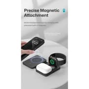 Benks 3-in-1 Foldable Magnetic Wireless Charger White - W12