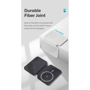 Benks 3-in-1 Foldable Magnetic Wireless Charger White - W12