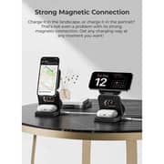 Benks 3-in-1 Foldable Magnetic Wireless Charger White - W13