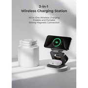 Benks 3-in-1 Foldable Magnetic Wireless Charger White - W13