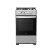 Midea 4 Burners Gas Cooker 55cm Silver - MFOMG20TESS