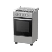 Midea 4 Burners Gas Cooker 55cm Silver - MFOMG20TESS