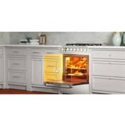 Midea 4 Burners Gas Cooker 60x60cm Stainless Steel/Black - MFOMG24TESS