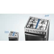 Midea 4 Burners Gas Cooker 60x60cm Stainless Steel/Black - MFOMG24TESS