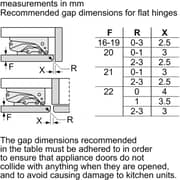 Siemens iQ300 Under Counter Refrigerator 134L Graphite - KU21RVFE0M