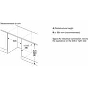 Siemens iQ300 Under Counter Refrigerator 134L Graphite - KU21RVFE0M