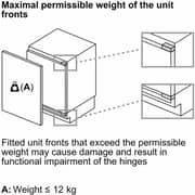 Siemens iQ300 Under Counter Refrigerator 134L Graphite - KU21RVFE0M
