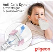 Pigeon KP4 Plastic Nursing Bottle Pink