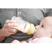Pigeon Softouch Peristaltic Plus Wide Neck Bottle White