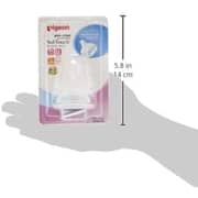 Pigeon Soft Touch 2pcs Silicone Nipple Clear