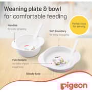 Pigeon Baby Feeding Set White