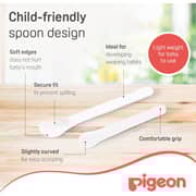 Pigeon Baby Feeding Set White