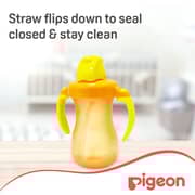 Pigeon Petite Straw Bottle Orange