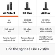 Amazon Fire TV Stick 4K Select 2025 with Alexa Voice Remote With 8GB Storage Black - B0C6W3D4RM