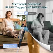 Levoti LVAC-300 Cordless Stick Vacuum Cleaner with HEPA Filter Black - LSV-V202PE-BUK