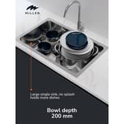 Millen Single Bowl Sink 1pc Set - MS7440