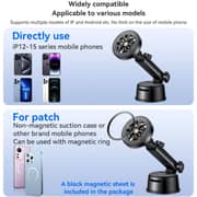 Yesido Magnetic Car Phone Holder Black - C266