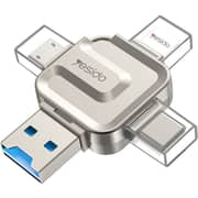 Yesido 4-in-1 Adapter Silver - GS23