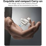 Yesido 4-in-1 Adapter Silver - GS23