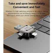 Yesido 4-in-1 Adapter Silver - GS23