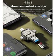 Yesido 4-in-1 Adapter Silver - GS23