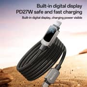 Yesido Type-C To IP Data Cable Black - CA180