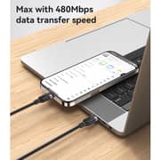 Yesido Type-C To Type-C Data Cable Black - CA194