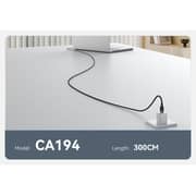 Yesido Type-C To Type-C Data Cable Black - CA194