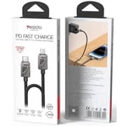 Yesido Type-C To IP Data Cable Black - CA195