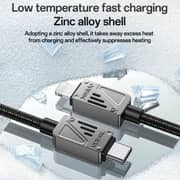 Yesido Type-C To IP Data Cable Black - CA195