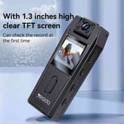 Yesido Body Black Action Camera - KM25