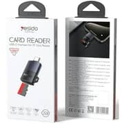 Yesido TF Card Reader Black - GS37
