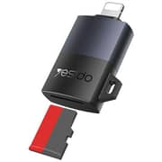 Yesido Lightning to TF Card Reader Black - GS38