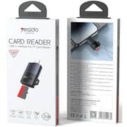 Yesido Lightning to TF Card Reader Black - GS38