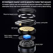 Yesido Vacuum Magnetic Holder Black - C225