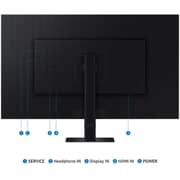 شاشة سامسونج فيو فينيتي S7 المسطحة بدقة Ultra HD 4K مقاس 32 بوصة LS32D706EAMXEG