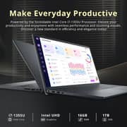 Dell Inspiron 15 (2025) Laptop - 13th Gen / Intel Core i7-1355U / 15.6inch FHD / 1TB SSD / 16GB RAM / Shared Intel UHD Graphics / Windows 11 Pro / English Keyboard / Black / International Version - [DC15250]
