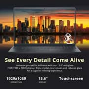 Dell Inspiron 15 (2025) Laptop - 13th Gen / Intel Core i7-1355U / 15.6inch FHD / 1TB SSD / 16GB RAM / Shared Intel UHD Graphics / Windows 11 Pro / English Keyboard / Black / International Version - [DC15250]