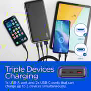 Energizer Power Bank 20000mAh Black - UE20055PQ