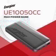 Energizer Power Bank 10000mAh Black - UE10050CC