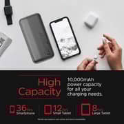 Energizer Power Bank 10000mAh Black - UE10050CC